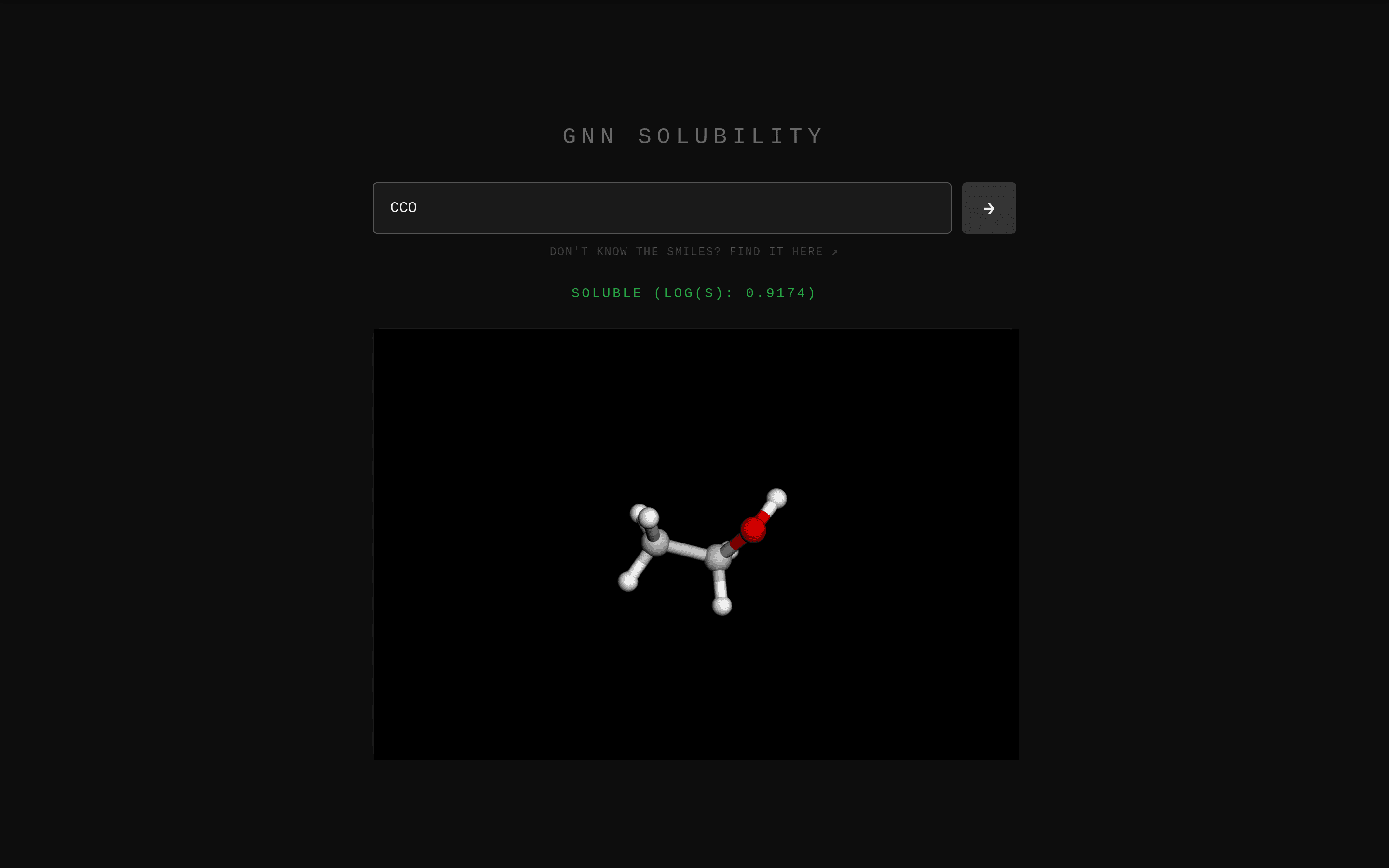 Soluble website screenshot
